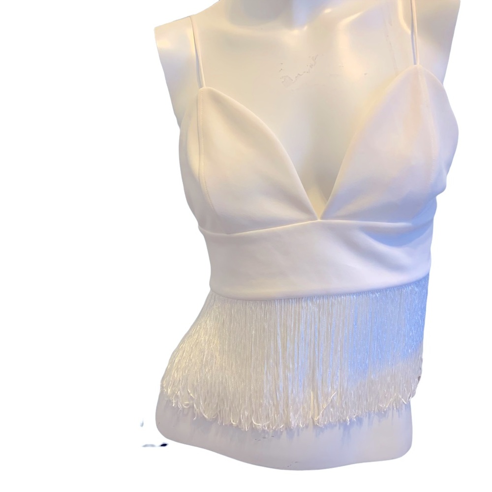 Stylish fringe top